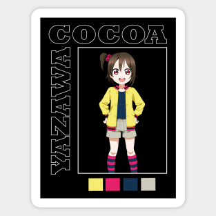 cocoa yazawa - love live Sticker